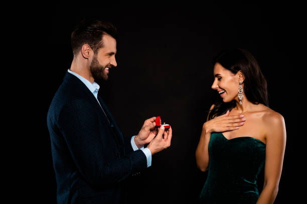 A woman expressing her desire for a promise ring to her boyfriend in a heartfelt conversation.
